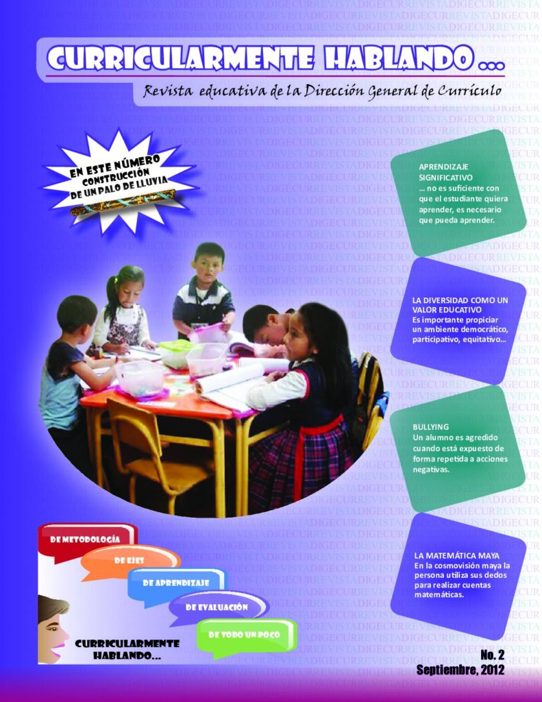 thumbnail of Revista curricularmente hablando No. 2 año 2012