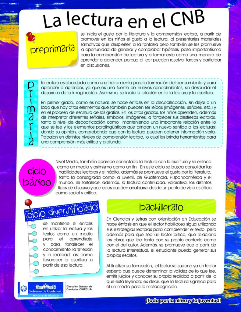 thumbnail of Lectura en el CNB